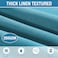 H.VERSAILTEX HVERSAILTEX Linen Textured Table Cloths 60 x 84 Inch Premium Solid Tablecloth SpillProof Waterproof Table Cover for Dining Buffet Feature Extra Soft and Thick Fabric Wrinkle Free Teal