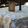 Melaluxe SpringSummer WrinkleFree Waterproof Outdoor Tablecloth with Umbrella Hole and Zipper60 Inch Square Seats 4 People
