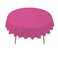 PARTY ULYJA Hot Pink Plastic Tablecloths 2 Pack Fuchsia Disposable Table Covers 84 Inch Circle Magenta Birdal Shower PEVA Cerise Table Cloths for Picnic Birthday Weddings 6 ft Round Table Use