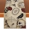 Rvsticty Retro Halloween Table Runner Halloween Gothic Skull Tablecloth Day of The Dead Roses Skull Decor Halloween Decorations and Supplies for Home Kitchen Table1372