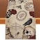 Rvsticty Retro Halloween Table Runner Halloween Gothic Skull Tablecloth Day of The Dead Roses Skull Decor Halloween Decorations and Supplies for Home Kitchen Table1372