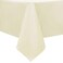sancua 100 Waterproof Rectangle PVC Tablecloth 54 x 78 Inch Oil Proof Spill Proof Vinyl Table Cloth Wipe Clean Table Cover for Dining Tables Buffet Parties and Camping Beige