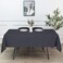sancua Rectangle Tablecloth 60 x 102 Inch Stain and Wrinkle Resistant Washable Polyester Table Cloth Decorative Fabric Table Cover for Dining Tables Buffet Parties and Camping Grey