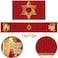 Pudodo Shavuot Table Runner The Feast of Weeks Tablecloth Jewish Pilgrim Festival Holiday Kitchen Dining Home Decoration