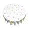 Kawani Spring Summer Easter Tablecloth Round 60 Inch Watercolor Flowers Lavender Tulip Blooming Floral Washable Wrinkle StainResistant Polyester Holiday Table Cloth For Party Dinner Picnic Outdoor Ind