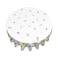 Kawani Spring Summer Easter Tablecloth Round 60 Inch Watercolor Flowers Lavender Tulip Blooming Floral Washable Wrinkle StainResistant Polyester Holiday Table Cloth For Party Dinner Picnic Outdoor Ind