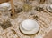 The Season Thread Table Cloth Beige 100 Cotton Square Table Cover Size 52x52 Inch for Kitchen Dining Tabletop Decoration Parties Thanks Giving and Everyday Use