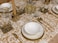 The Season Thread Table Cloth Beige 100 Cotton Square Table Cover Size 52x52 Inch for Kitchen Dining Tabletop Decoration Parties Thanks Giving and Everyday Use