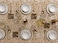 The Season Thread Table Cloth Beige 100 Cotton Square Table Cover Size 52x52 Inch for Kitchen Dining Tabletop Decoration Parties Thanks Giving and Everyday Use