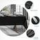 VidaFete 1 Pack 60 84inch Rectangle Tablecloth Polyester Table ClothStain Resistant and Wrinkle Polyester Dining Table Cover for Kitchen Dinning Party Wedding Tabletop Buffet DecorationBlack