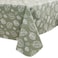 Walrus Heavy Duty Vinyl Tablecloth with Flannel Backing Waterproof OilProof Plastic Table Cloth StainResistant Wipeable Rectangle or Square Table Cover for Indoor and Outdoor Leaf 54X54 Inch