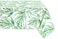 YiHomer Indoor Outdoor Tabletop for Spring Summer Decorations Picnics and Dinner Parties Stain and Water Resistant Palm Leaves Dream Tablecloth 52 x 70 Rectangle