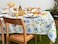YiHomer Indoor Outdoor Tabletop for Spring Summer Decorations Picnics and Dinner Parties Stain and Water Resistant Spring Blossoms Tablecloth 52 x 70 Rectangle
