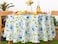 YiHomer Indoor Outdoor Tabletop for Spring Summer Decorations Picnics and Dinner Parties Stain and Water Resistant Spring Blossoms Tablecloth 70 Round
