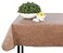 Yourtablecloth Heavy Duty Vinyl Rectangle or Square Tablecloth 6 Gauge Heavy Duty Tablecloth Flannel Backed Wipeable Tablecloth with Vivid Colors Many Sizes 52 x 70 Ruby Red