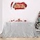 B-COOL BCOOL Silver Sequin Tablecloth Christmas 50x80 Inch Glamorous Halloween Table Cloth for Thanksgiving Day Wedding Party Curtain Birthday New Year and Other Events Decor