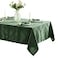 Newbridge Barcelona Damask Fabric Tablecloth 60 x 84 Inch Rectangle Hunter Green No Iron Soil Resistant Table Cover for Dining Parties and Holidays