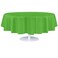Grandipity Lime Green Plastic Table Cloth Disposable 6 Pk 84in Round Tablecloth Premium Party Table Cloths Disposable Perfect Table Cloth Round Cover for Any Table Up to 6 Feet