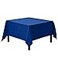 Gee Di Moda Square Tablecloth 85 x 85 Inch Royal Blue Table Cloth for Large Square or Round Tables Heavy Duty Washable Fabric for Buffet Table Holiday Party Dinner Wedding Baby Shower