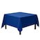Gee Di Moda Square Tablecloth 85 x 85 Inch Royal Blue Table Cloth for Large Square or Round Tables Heavy Duty Washable Fabric for Buffet Table Holiday Party Dinner Wedding Baby Shower