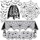Tayfremn 5pack Halloween Decorations Tablecloth Runner Black Lace Round Spider Cobweb Table Cover Fireplace Mantel Scarf Spiderweb Fireplace Scarf Spider Lampshade with 36pcs Scary 3D Bat for Hallowee
