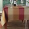 SASTYBALE Rectangle Tablecloth Checkered Style Polyester Table Cloth Spillproof Wrinkle Resistant Heavy Weight Table Cover for Kitchen Dinning Tabletop RectangleOblong 60 x 84 68 SeatsRed