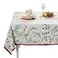 Maison d' Maison d Hermine Table Cloth Square Table 100 Cotton 54 x 54 Inches Fall Tablecloth Reusable Everyday Use for Thanksgiving Christmas Decorations Dining Farmhouse Party Holly Time