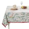 Maison d' Maison d Hermine Table Cloth Square Table 100 Cotton 54 x 54 Inches Fall Tablecloth Reusable Everyday Use for Thanksgiving Christmas Decorations Dining Farmhouse Party Holly Time