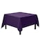 Gee Di Moda Square Tablecloth 85 x 85 Inch Purple Table Cloth for Large Square or Round Tables Heavy Duty Washable Fabric for Buffet Table Holiday Party Dinner Wedding Baby Shower