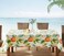 Newbridge Square Vinyl Flannel Backed Tablecloth 52 x 52 Inch Hawaii Tropical IndoorOutdoor Waterproof Table Party Table Cover Palms and Pineapples