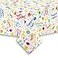 Cackleberry Home Happy Birthday Balloon Dogs Cotton Fabric Tablecloth 60 x 84 Rectangular