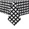sancua Checkered Vinyl Rectangle Tablecloth 52 x 70 Inch 100 Waterproof Oil Proof Spill Proof PVC Table Cloth Wipe Clean Table Cover for Dining Tables Buffet Parties Black and White