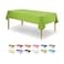 Party Dimensions Lime Green Disposable Plastic Tablecloth for Rectangle Tables 12 Pack Premium Decorative Table Covers for Parties Events and Weddings Indoors Outdoors 54 x 108 inch Rectangle Lime Gre