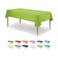 Party Dimensions Lime Green Disposable Plastic Tablecloth for Rectangle Tables 12 Pack Premium Decorative Table Covers for Parties Events and Weddings Indoors Outdoors 54 x 108 inch Rectangle Lime Gre
