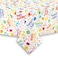Cackleberry Home Happy Birthday Balloon Dogs Cotton Fabric Tablecloth 54 Square