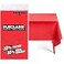 Eleclassi Red 12 Pack Premium Disposable Plastic Tablecloth 54 x 108 in Plastic Table Cloth Disposable Tablecloth for Rectangle Table Up to 8 Feet