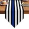 ALAGEO Thin Blue Line Table Runner USA Flag July 4th Kitchen Table Cloth Law Enforcement Thin Blue Line Tablecloth Dresser Scarves for Independence Day Gatherings Police Party Decorations 13 x70