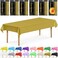 DecorRack 6 Rectangular Tablecloths BPAFree Plastic 54 x 108 inch Dining Table Cloth Rectangle Table Cover for Parties Picnic Camping and Outdoor Disposable or Reusable Gold 6 Pack