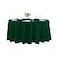 Cupuamon 120 inch Round Tablecloth Washable Polyester Table Cloth Decorative Table Cover for Wedding Party Dining Banquet120 inch Hunter