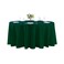 Cupuamon 120 inch Round Tablecloth Washable Polyester Table Cloth Decorative Table Cover for Wedding Party Dining Banquet120 inch Hunter