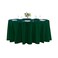 Cupuamon 120 inch Round Tablecloth Washable Polyester Table Cloth Decorative Table Cover for Wedding Party Dining Banquet120 inch Hunter