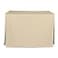 Martex Tablevogue 1C42128 Event Linens Washable Microfiber 4Foot Fitted Tablecloth Cover for Rectangular Buffet Table Parties Holiday Dinner 4Foot Beige