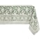 ATOSII Meraki Green 100 Cotton Rectangle Tablecloth Hand Block Print Washable Table Cover Dining Christmas Parties Outdoors Weddings Thanksgiving Halloween Fall Decor 60 X 90 Inches 6 Seater