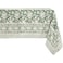 ATOSII Meraki Green 100 Cotton Rectangle Tablecloth Hand Block Print Washable Table Cover Dining Christmas Parties Outdoors Weddings Thanksgiving Halloween Fall Decor 60 X 90 Inches 6 Seater