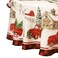 Elrene Home Fashions Vintage Truck Christmas Tree Farm Polyester Tablecloth 70 Round