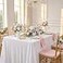 QueenDream White Tablecloth 60x102 Inch Rectangular Sequin Tablecloth for Baby Shower Wedding Banquets or Restaurants