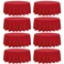 Fivenl 8 Pack Premium Round Tablecloth 108 Inch Red Round Table Covers Bulk Washable Polyester Fabric Round Table Clothes for Wedding Party Reception Banquet Buffet Restaurant Red 108 Inch