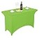 LZY Spandex Fitted Stretch Table Cover for 4ft or 6ft or 8ft Folding Table Rectangular Cocktail Tablecloth Perfect for Party or Banquet