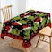 Hafangry Green Christmas Tablecloth Merry Xmas Winter Holiday Party Decoration Rectangular Kitchen Dining Room Home Decor 6084 inch