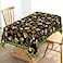 Hafangry Merry Christmas Tablecloth Buffalo Plaid Xmas Green Elf Winter Holiday Party Decoration Rectangular Kitchen Dining Room Home Decor 6084inches